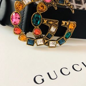 gucci belt with gems